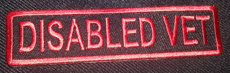 “Disabled Vet” patch