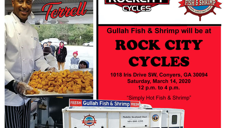 Gullah Fish & Shrimp @ Rock City Cycles